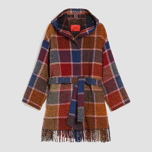 Multi Radiale Check Tie Coat - Max&Co. - Modalova