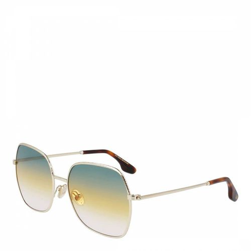 Women's Gold Sunglasses 60mm - Victoria Beckham - Modalova