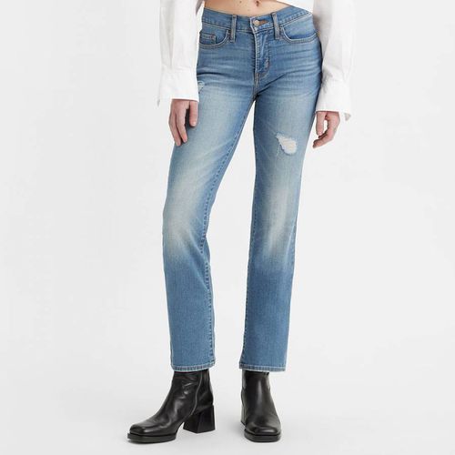 Washed 314™ Straight Stretch Distressed Jeans - Levi's - Modalova