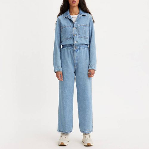 Blue Wide Leg Denim Jumpsuit - Levi's - Modalova