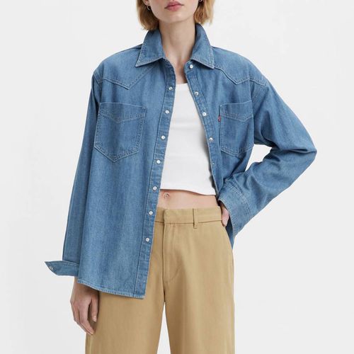 Mid Blue Donovan Cotton Over Shirt - Levi's - Modalova