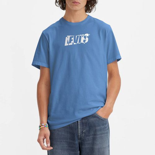 Blue Crewneck Cotton T-Shirt - Levi's - Modalova