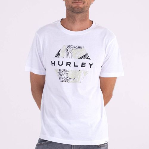 White Rainbow Circle T-Shirt - Hurley - Modalova