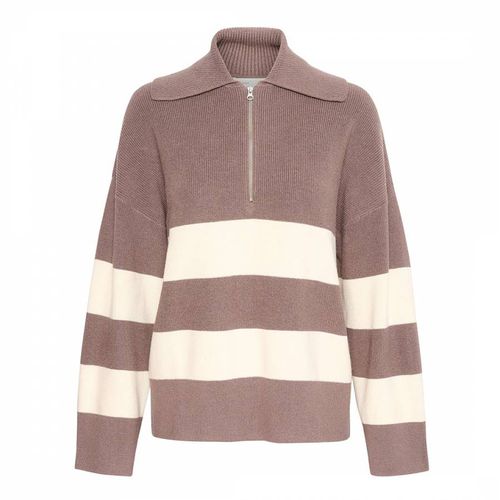 Brown Othilia Half Zip Jumper - Inwear - Modalova