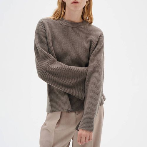 Grey Bai Ribbed Wool Jumper - Inwear - Modalova