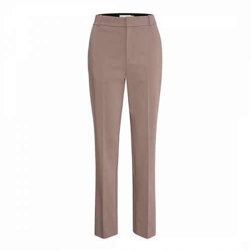 Zella Cotton Blend Straight Trousers - Inwear - Modalova