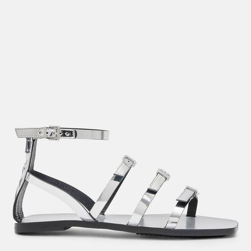 Silver Lore Leather Sandals - AllSaints - Modalova