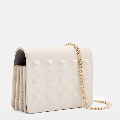 White Honore Studded Leather Bag - AllSaints - Modalova