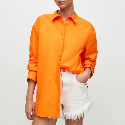 Orange Sasha Cotton Shirt - AllSaints - Modalova