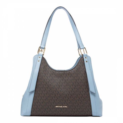 Pale Blue Arlo Large Shoulder Bag - Michael Kors - Modalova