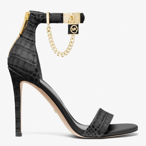 Hamilton Leather Heeled Sandals - Michael Kors - Modalova