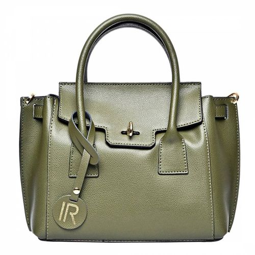 Green Leather Handbag - Isabella Rhea - Modalova