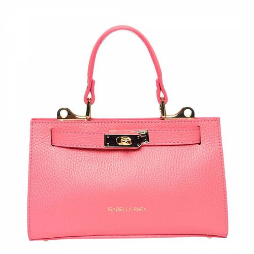 Pink Leather Handbag - Isabella Rhea - Modalova