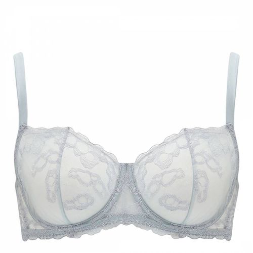 Light Blue Sigrid Balcony Bra - Fleur of England - Modalova