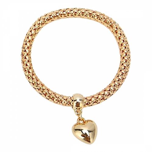 Women's 18K Heart Charm Bracelet - Chloe Collection by Liv Oliver - Modalova