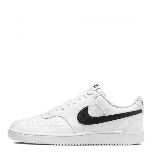 Men's White/Black Court Vision Trainers - Nike - Modalova