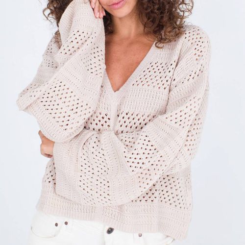Pink Easy Times Crochet Sweatshirt - Hurley - Modalova