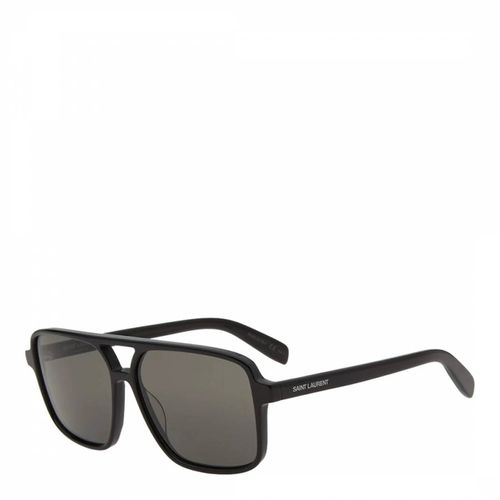 Saint Laurent Black Sunglasses 60mm - Saint Laurent - Modalova