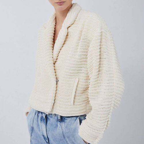 Ecru Waffle Crop Jacket - IRO - Modalova