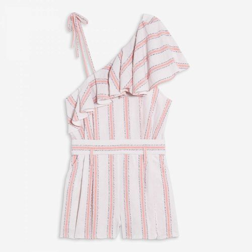Pink and White Stripe Playsuit - IRO - Modalova