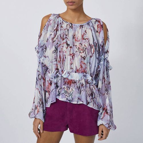 Purple Floral Long Sleeve Blouse - IRO - Modalova