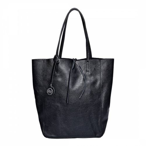 Black Italian Leather Handbag - Roberta M - Modalova