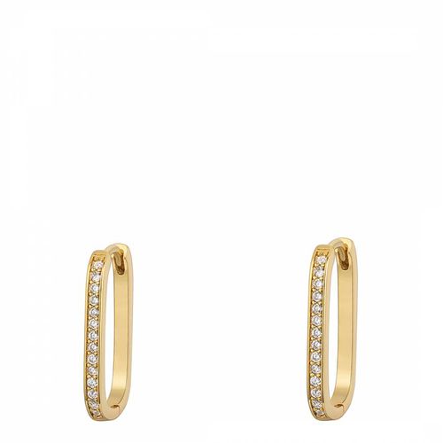 K Gold Plated Bronagh Earrings - MeMe London - Modalova
