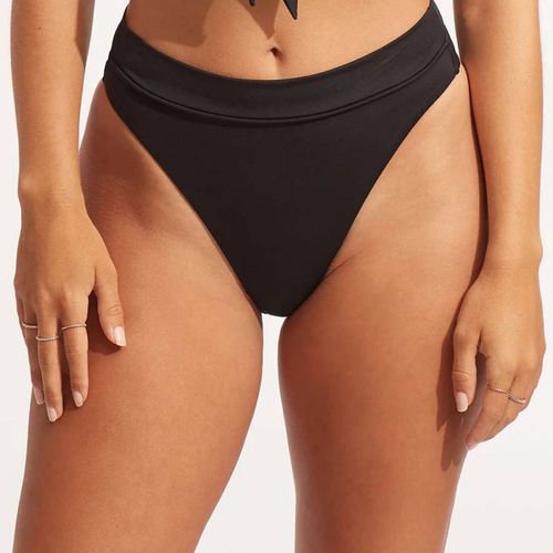 Black High Rise Bikini Brief - Seafolly - Modalova