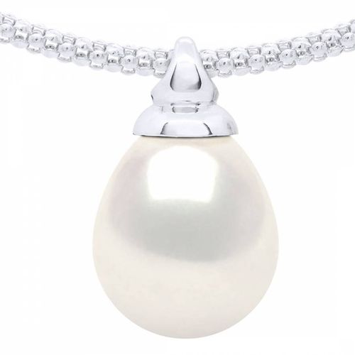 Gold Necklace with Freshwater Pearl Pear 10-11 mm - Ateliers Saint Germain - Modalova