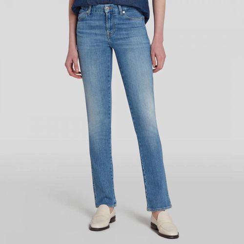 Blue Kimmie Straight Stretch Jeans - 7 For All Mankind - Modalova