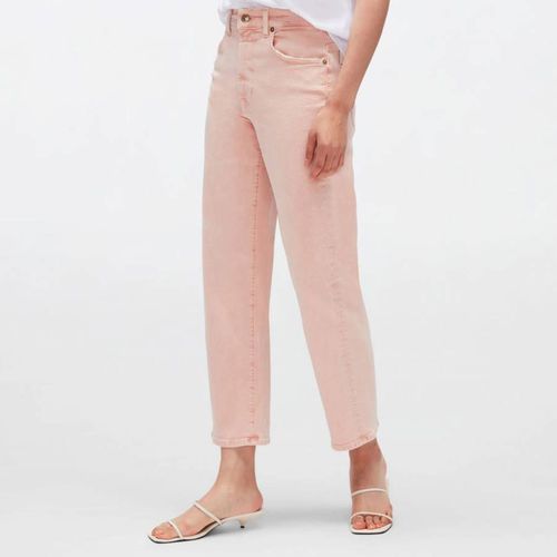 Pink Straight Stretch Jeans - 7 For All Mankind - Modalova