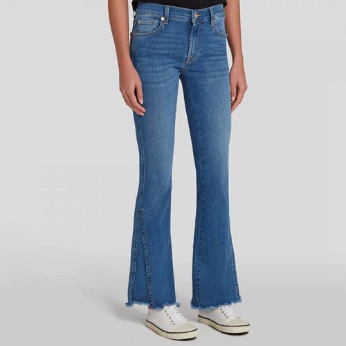 Light Blue Bootcut Stretch Jeans - 7 For All Mankind - Modalova