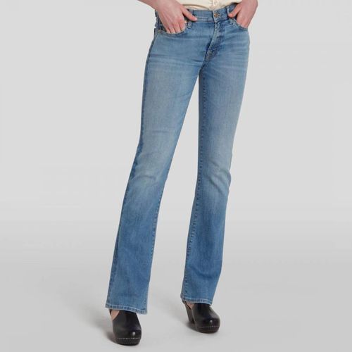 Blue Wash Bootcut Stretch Jeans - 7 For All Mankind - Modalova