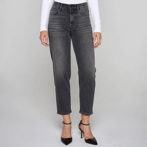 Washed Malia Straight Stretch Jeans - 7 For All Mankind - Modalova