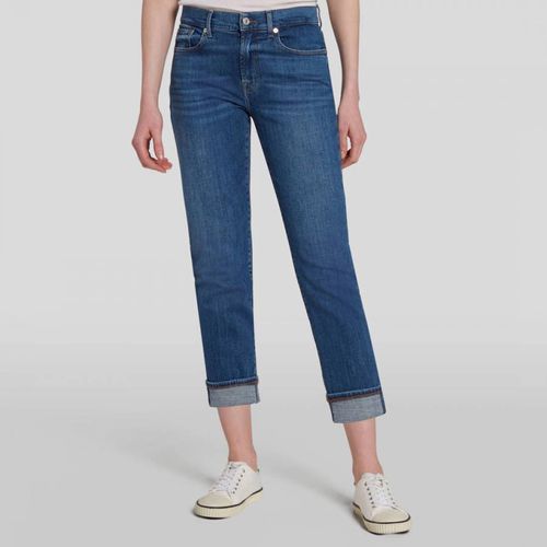 Mid Relaxed Skinny Stretch Jeans - 7 For All Mankind - Modalova