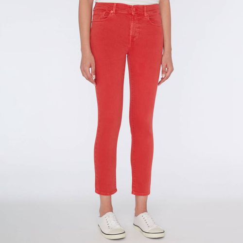 Orange Roxanne Stretch Jeans - 7 For All Mankind - Modalova