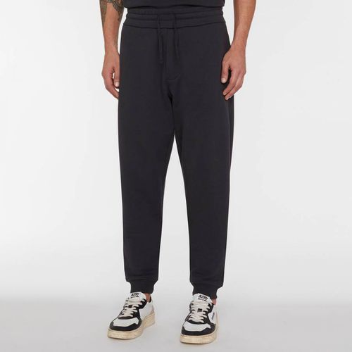 Navy Organic Cotton Tracksuit Bottoms - 7 For All Mankind - Modalova