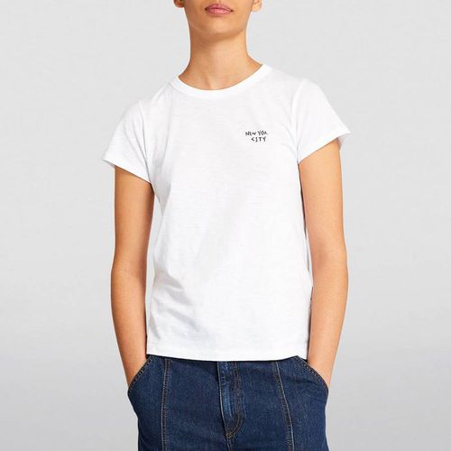 White Cotton Nyc T-shirt - Rag & Bone - Modalova