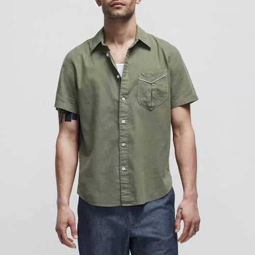 Khaki Arrow Short Sleeves Shirt - Rag & Bone - Modalova