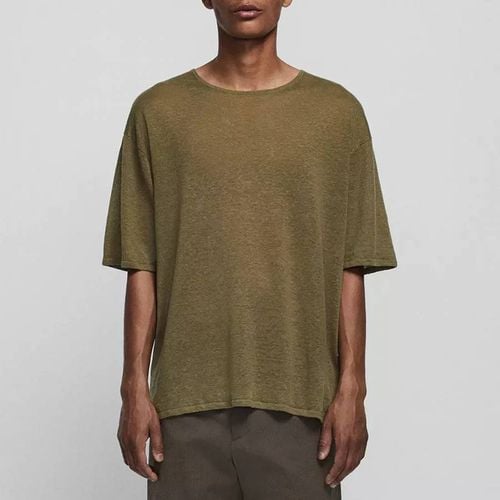 Khaki Kerwin Linen Crew T-Shirt - Rag & Bone - Modalova