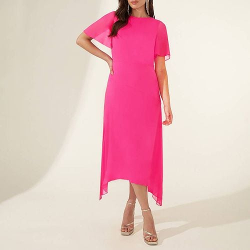 Pink Hanky Hem Dress - Ro & Zo - Modalova