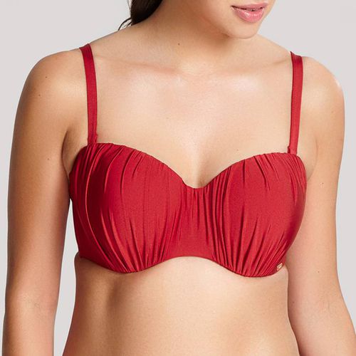 Red Marina Moulded Bikini Top - Panache - Modalova