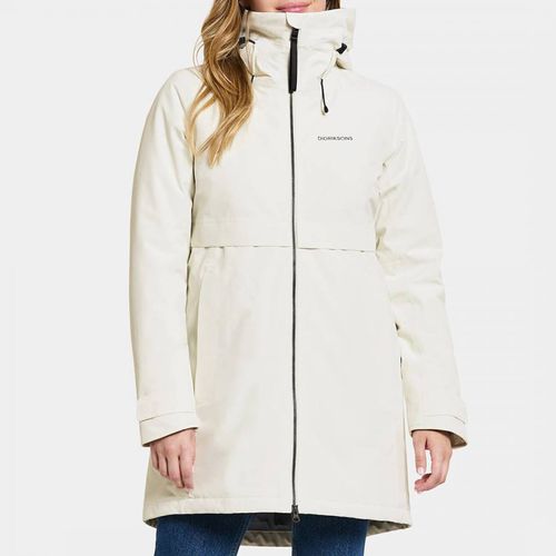 White Helle Waterproof Parka - Didriksons - Modalova