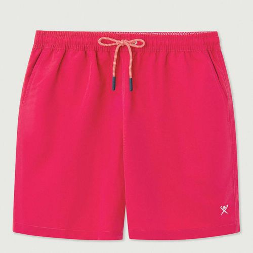 Pink Solid Colour Swim Shorts - Hackett London - Modalova