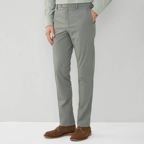 Pale Khaki Slim Fit Kensington Cotton Blend Chinos - Hackett London - Modalova