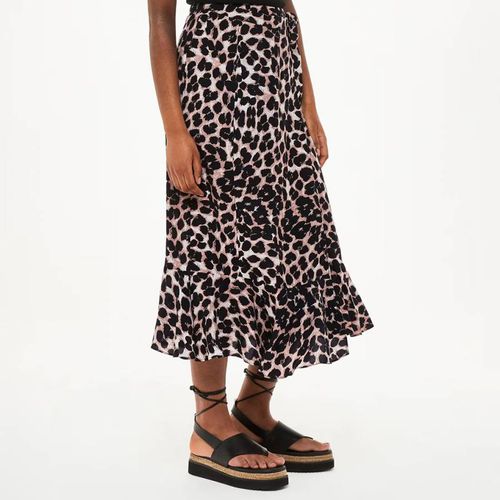 Multi Animal Print Wrap Skirt - WHISTLES - Modalova