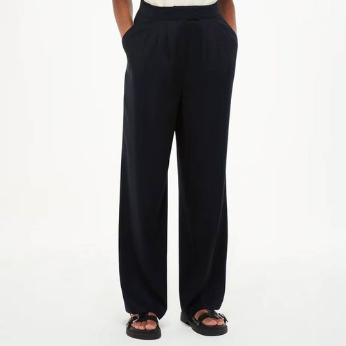 Black Fran Pleat Trousers - WHISTLES - Modalova