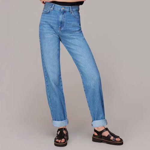Blue Authentic Mom Jeans - WHISTLES - Modalova