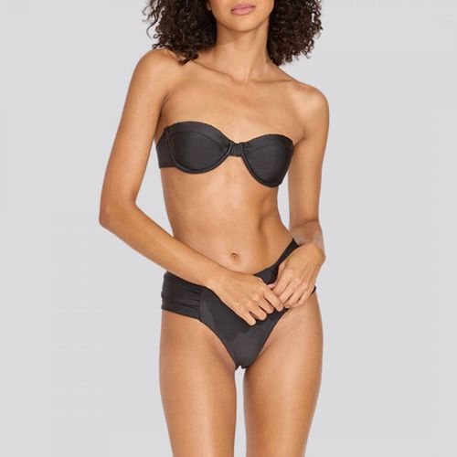 Black Maisie Bikini Brief - Solid & Striped - Modalova