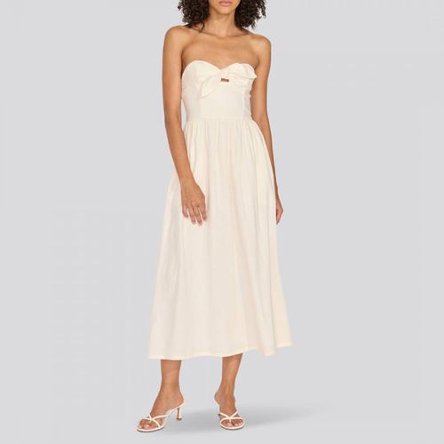 Cream Auroa Midi Dress - Solid & Striped - Modalova